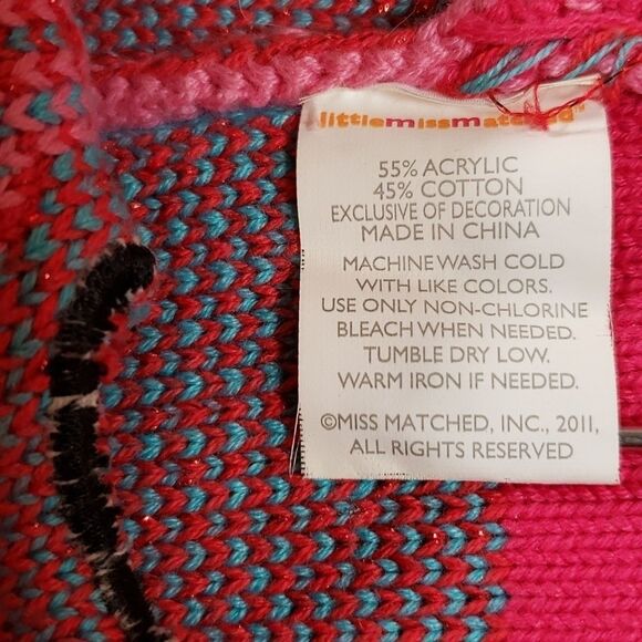 NEW Little Missmatched Cat‎ Eye Glasses Cutout Hat - Picture 6 of 7